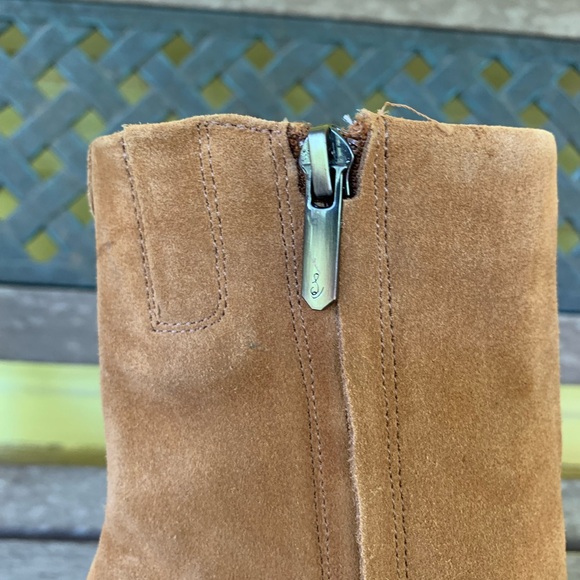 Sam Edelman Ivette Suede Boots Chestnut Brown Size 9M NWOT - Picture 4 of 13